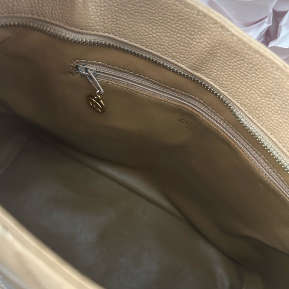 Chanel camel color caviar medallion tote - Picture 13 of 16